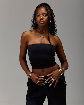 The Winner's Circle Aspen Gothic Bandeau - Black