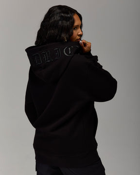 The Winner's Circle Embroidered Hoodie - Black