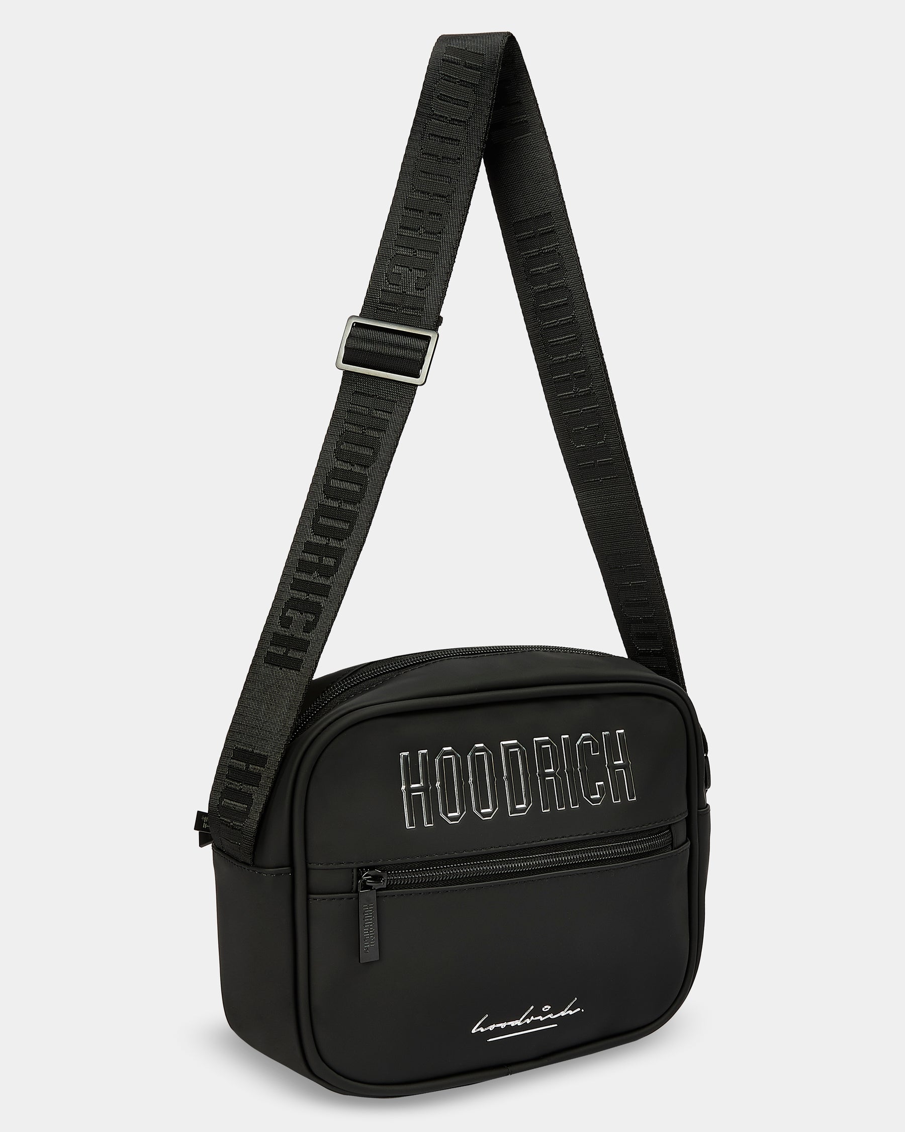 Coupe Messenger Bag - Black/Silver