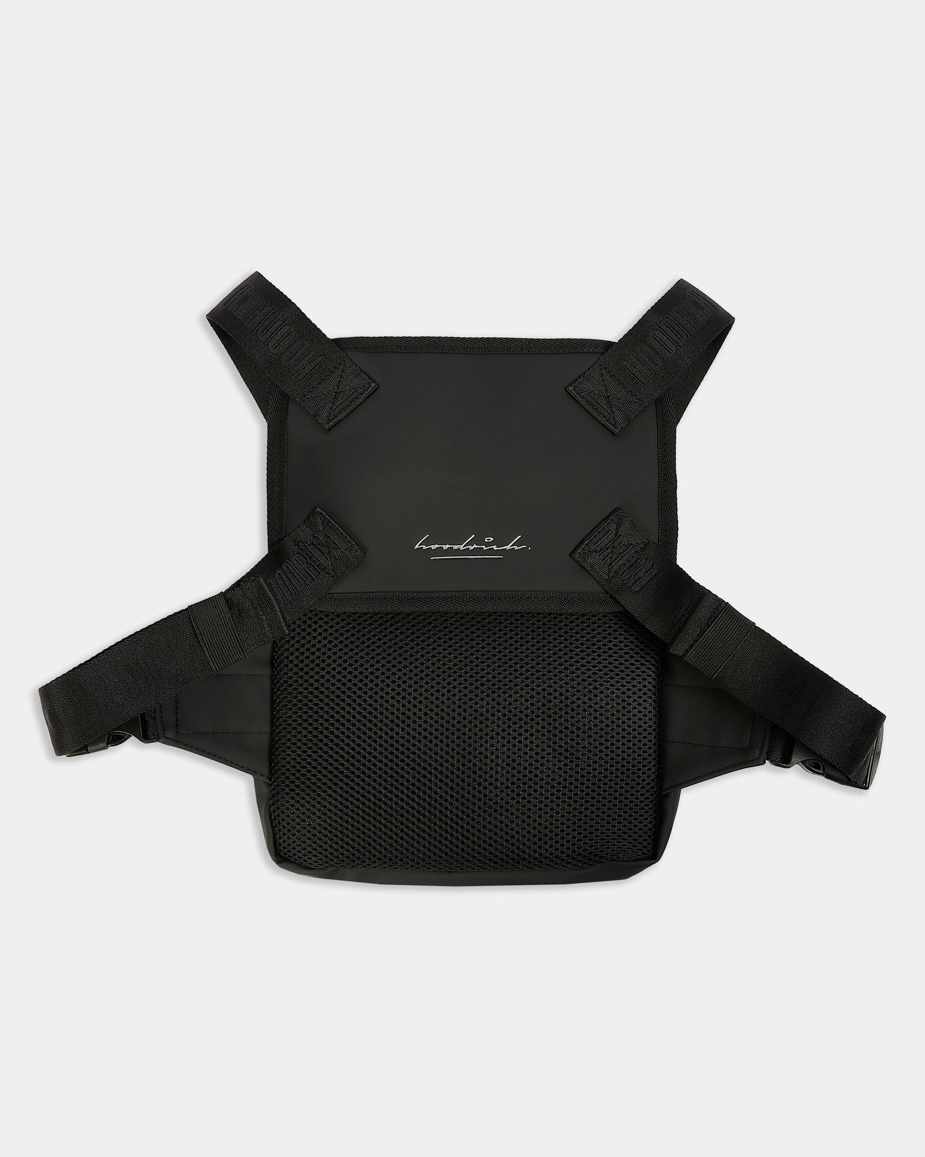 Coupe Chest Bag - Black/Silver