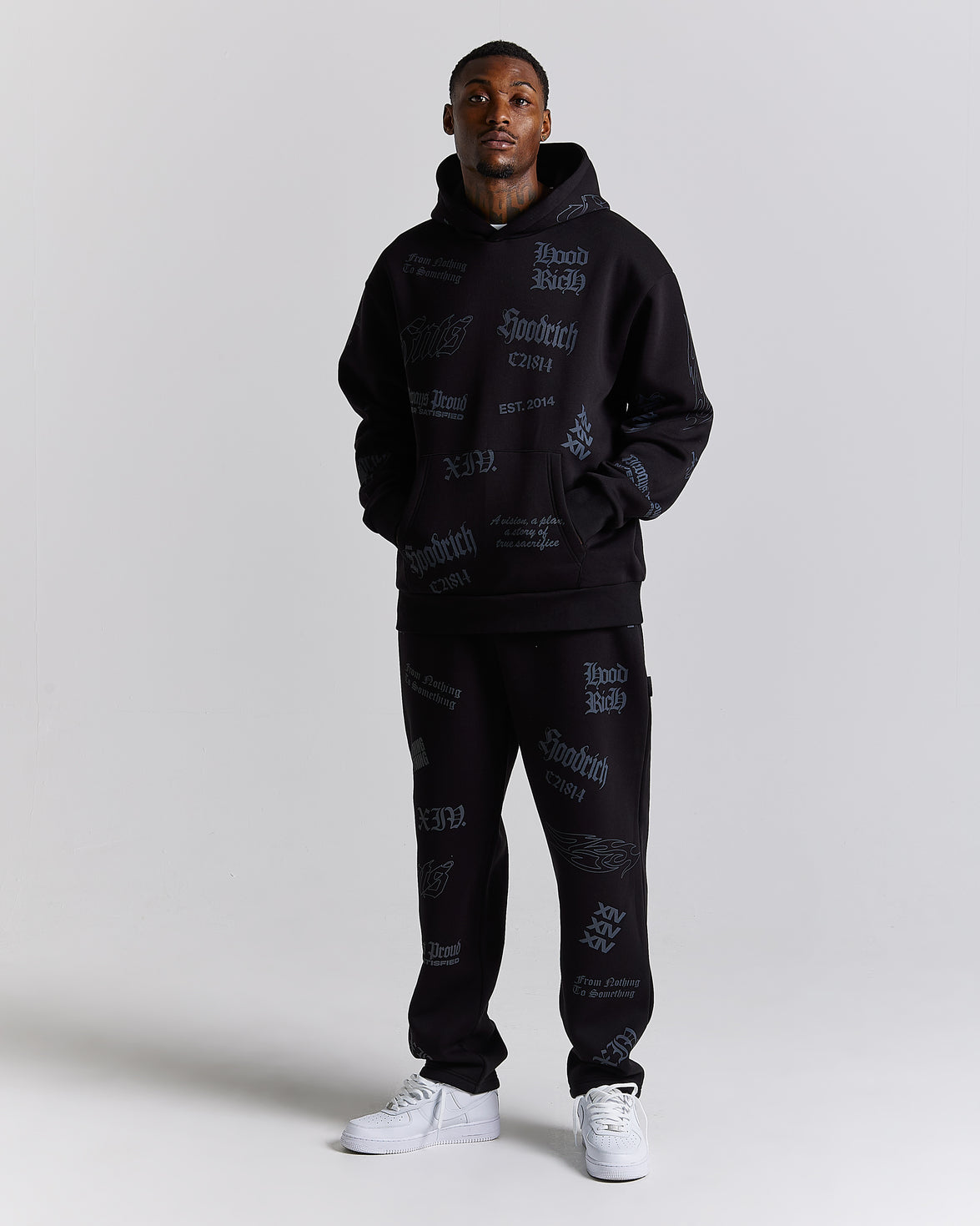 Chroma Oversized Joggers - Black