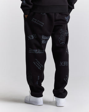 Chroma Oversized Joggers - Black