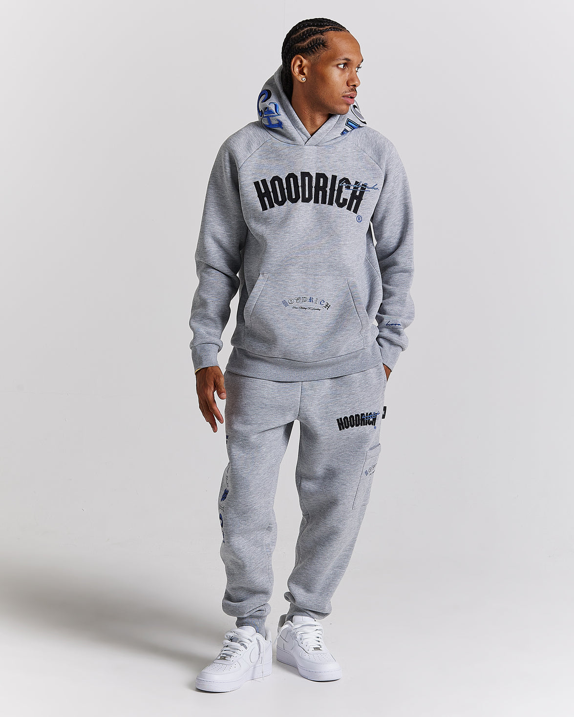 Heat Joggers - Grey/Black/Blue