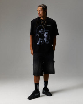 Heritage Boyz N The Hood T-Shirt - Black/Grey