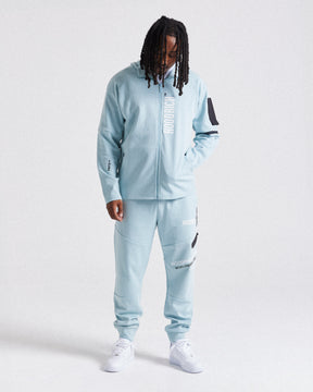 Circuit Zip Hoodie - Blue/White/Black