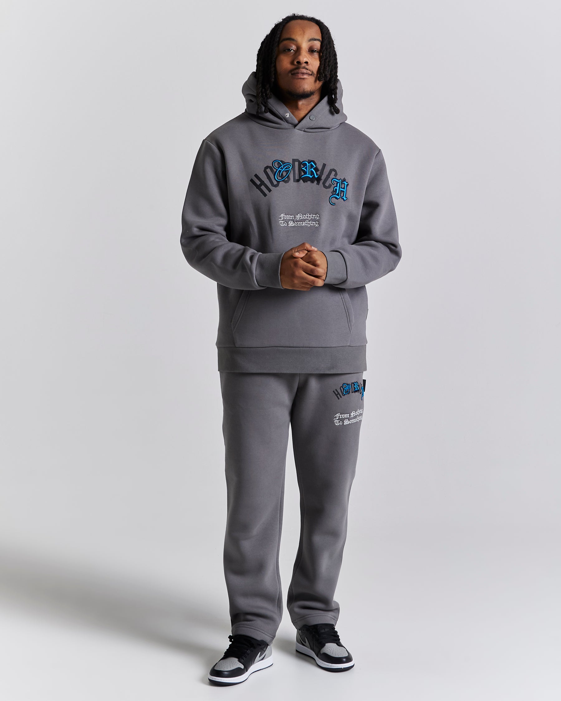 Shadow Hoodie - Grey/Black/Blue