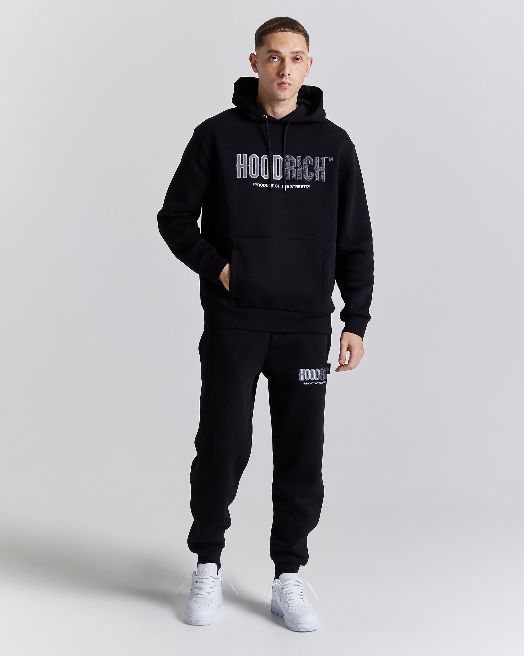 Fade Hoodie - Black/Reflective/Grey