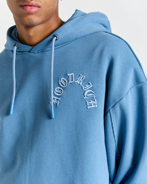 Helix Oversized Hoodie - Blue