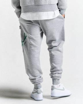 Caliber Joggers - Grey/Black/Green