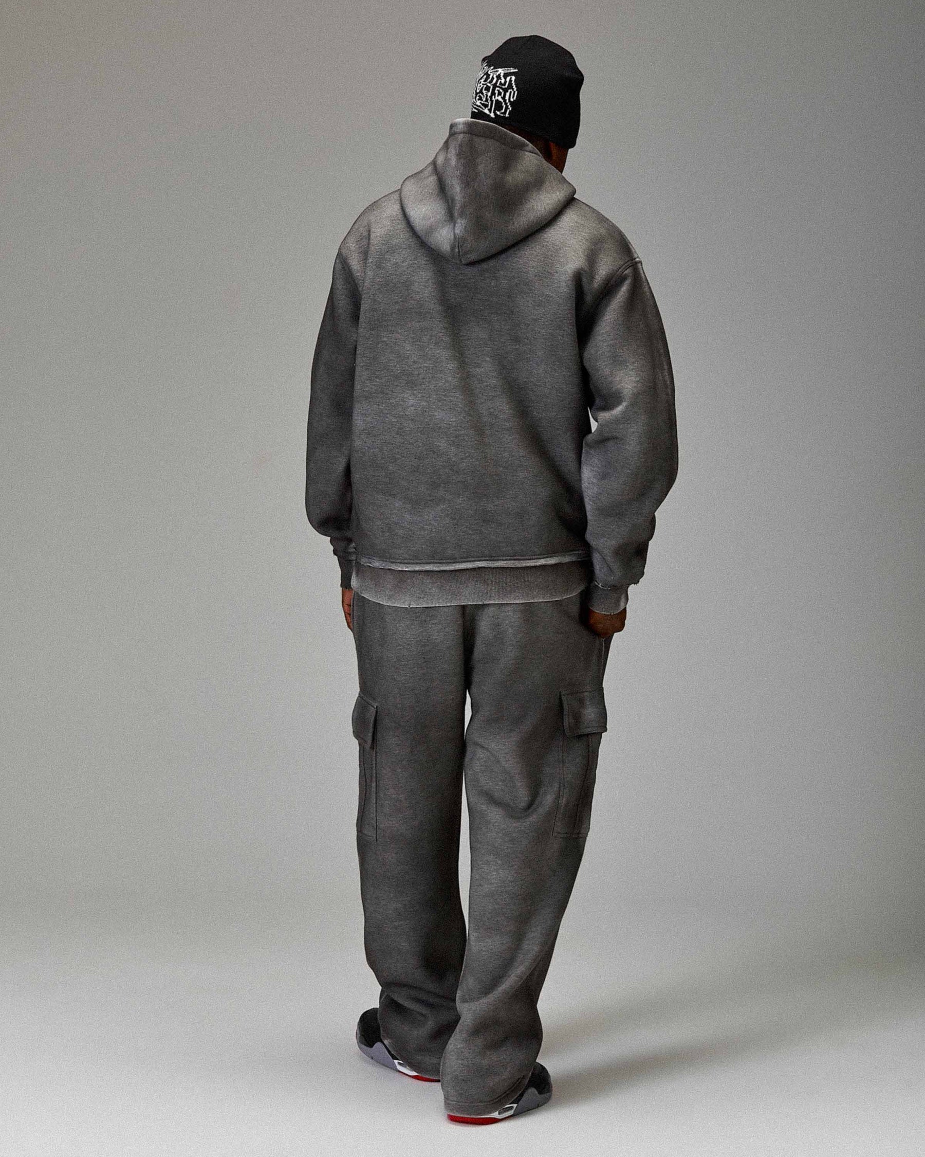 The Winner's Circle Hazy Oversized Hoodie - Grey