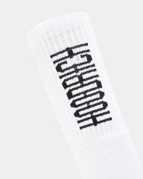 OG Core 3 Pack Crew Socks - White/Black