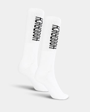 OG Core 3 Pack Crew Socks - White/Black