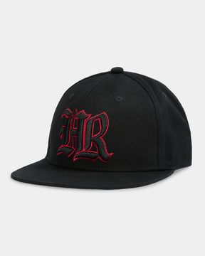 Helix Snapback Cap - Black/Red