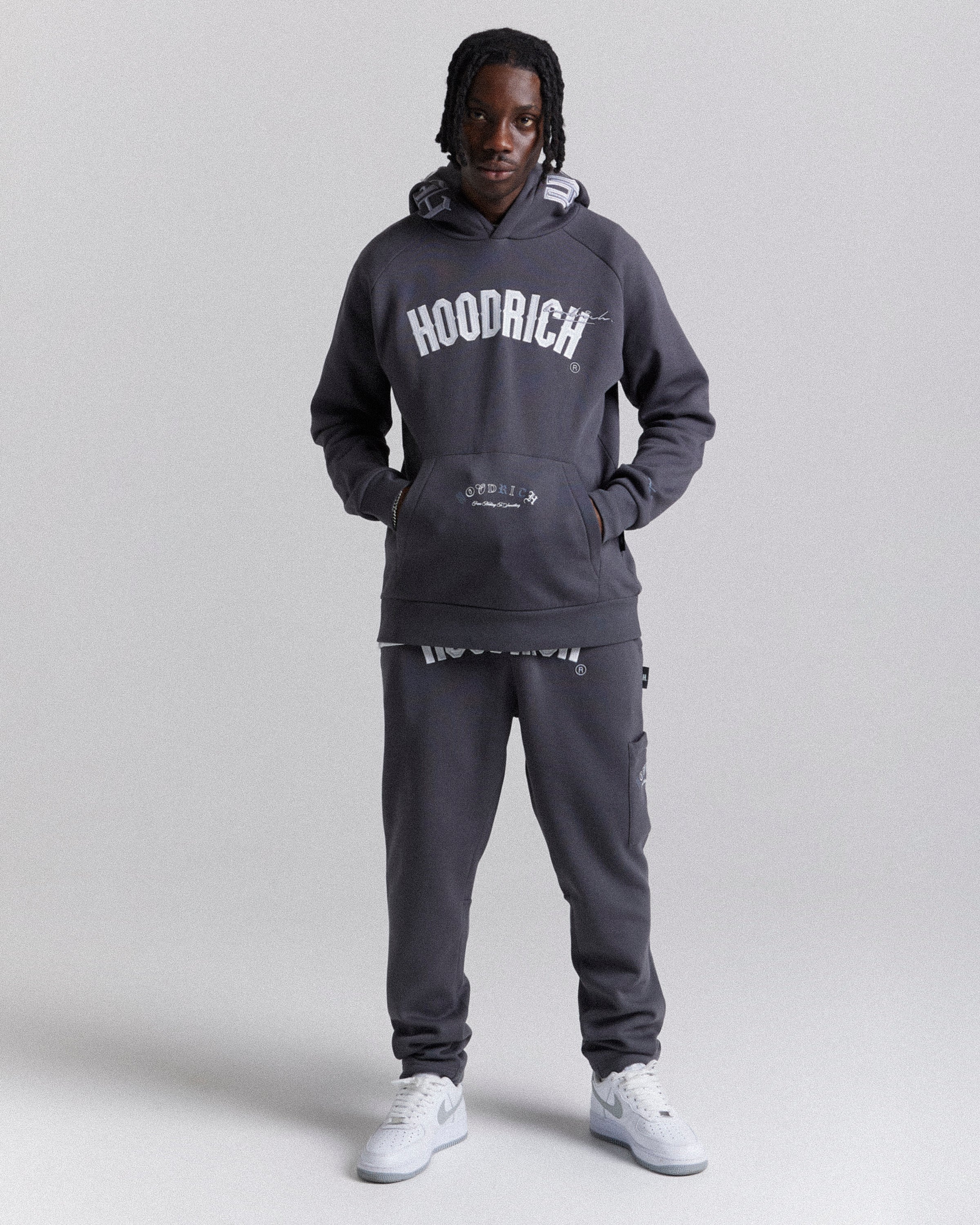 HOODRICH ブラック スウェット セットアップ org.jpg