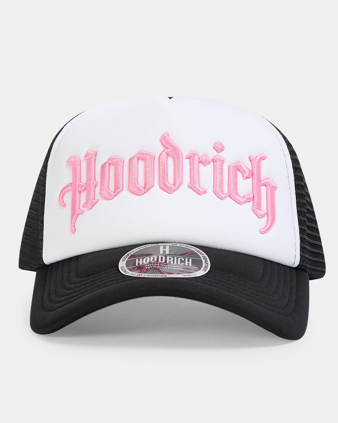 Totem Trucker Cap - White/Black/Pink