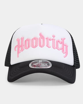 Totem Trucker Cap - White/Black/Pink
