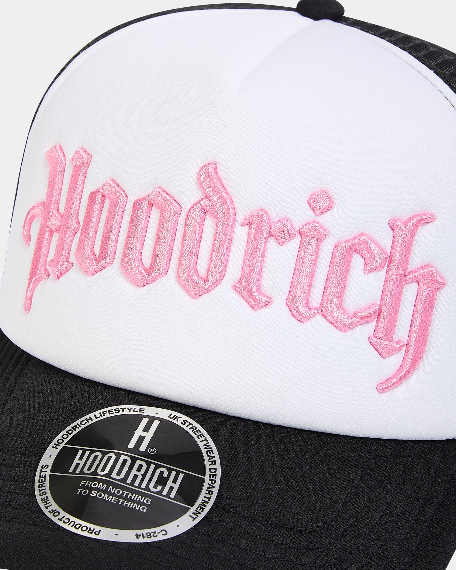 Totem Trucker Cap - White/Black/Pink