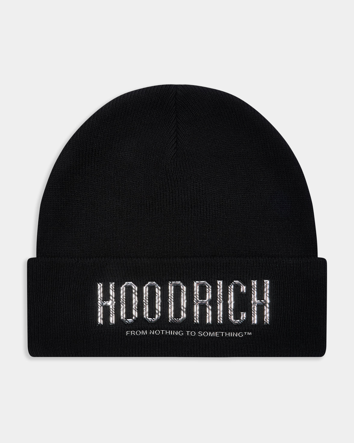 Icarus Beanie - Black/silver