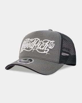 Legacy 5 Panel Trucker Cap - Grey