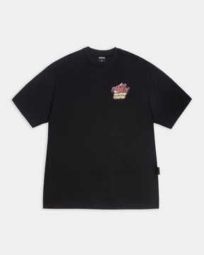 Constellation Oversized T-Shirt - Black/Pink