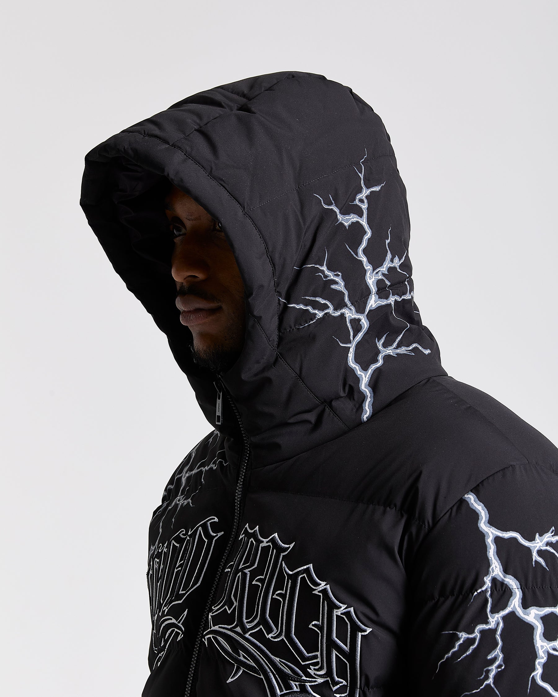 Dark Jacket - Black/White