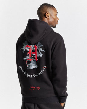 Empire Hoodie - Black/White/ Red