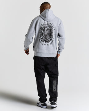 Ritual Backprint Hoodie - Grey/Black