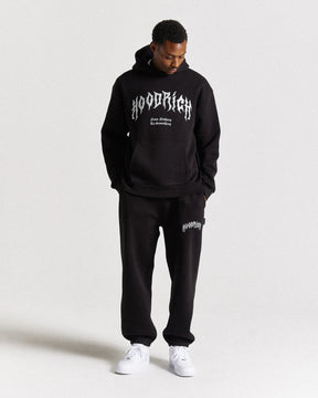 Midnight Oversized Hoodie - Black/Chromatic