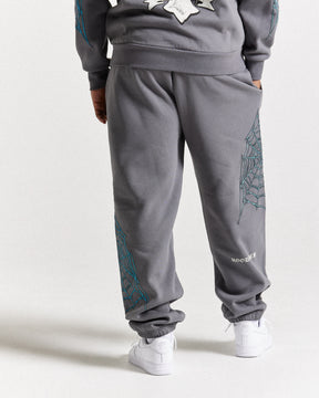 Cross Oversized Jogger - Grey/Blue