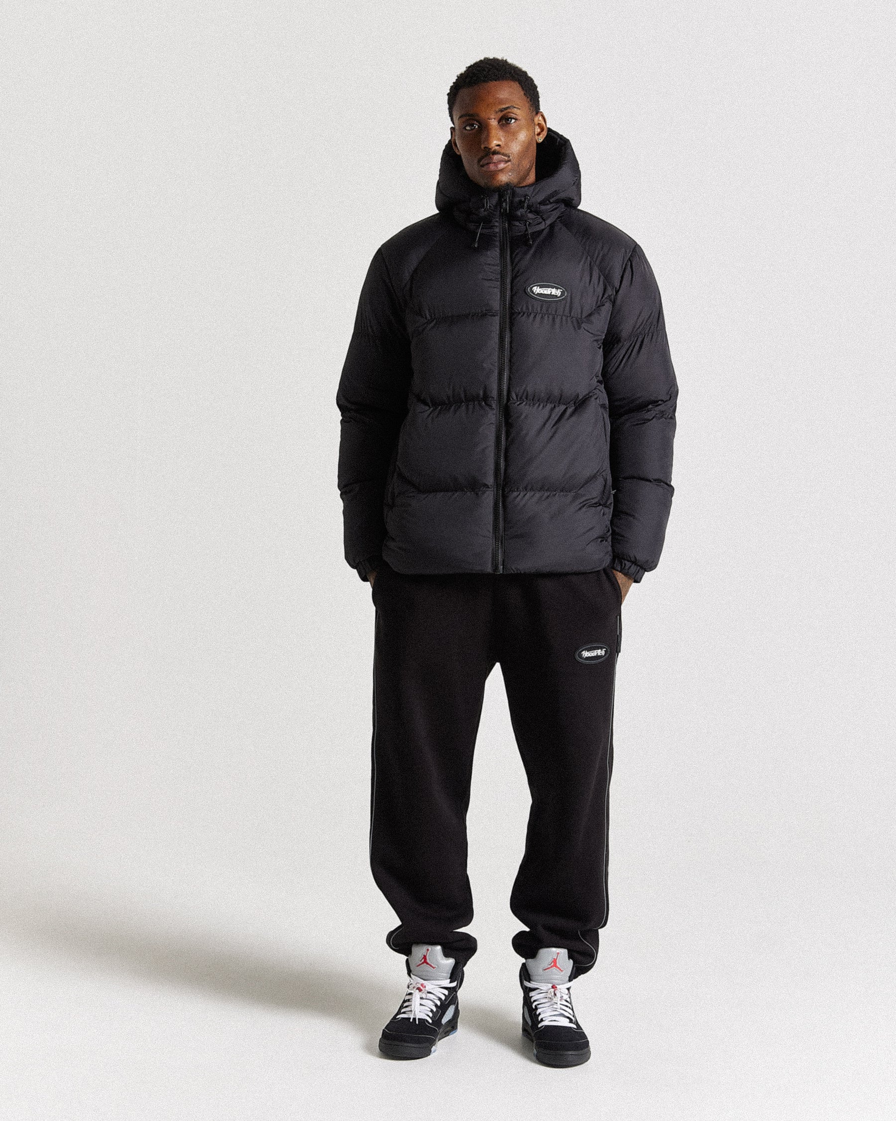 Volt Galaxy Jacket - Black/White