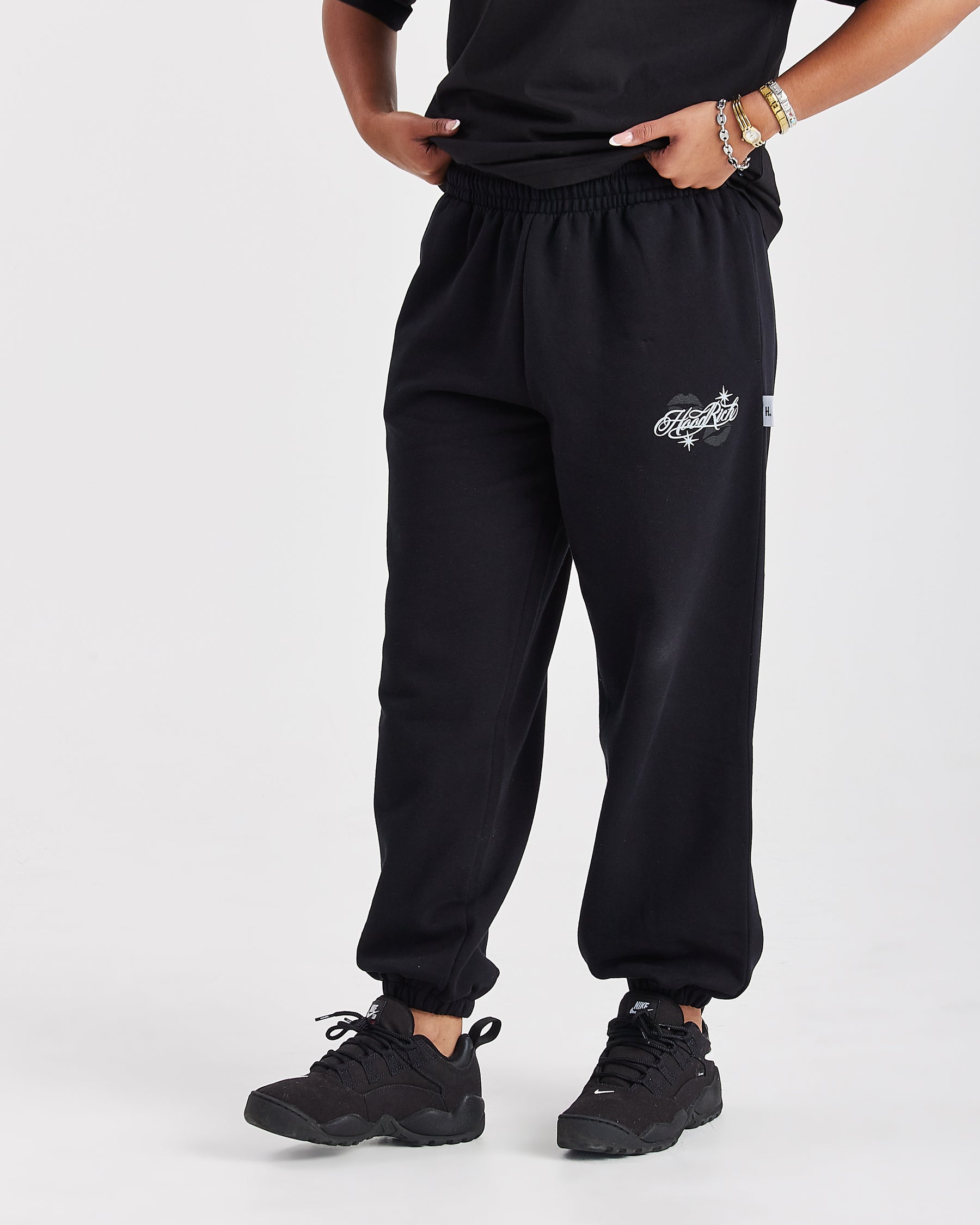 Vision Oversized Jogger - Black
