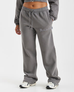 Tagra Wide Leg Joggers - Greys