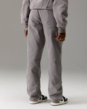 The Winners Circle Carpenter Canvas Pant - Grey