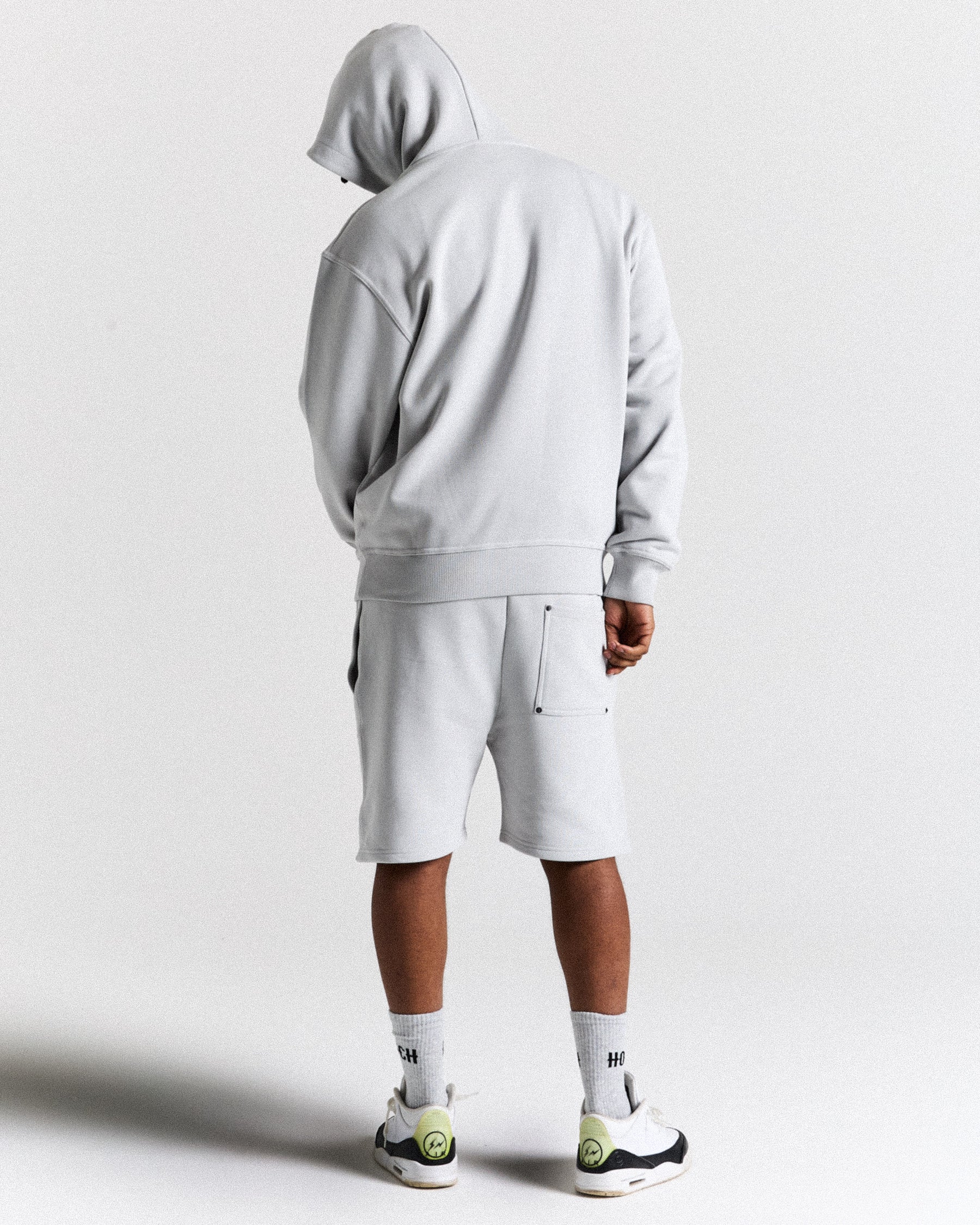 Crafter Oversized Shorts - Grey