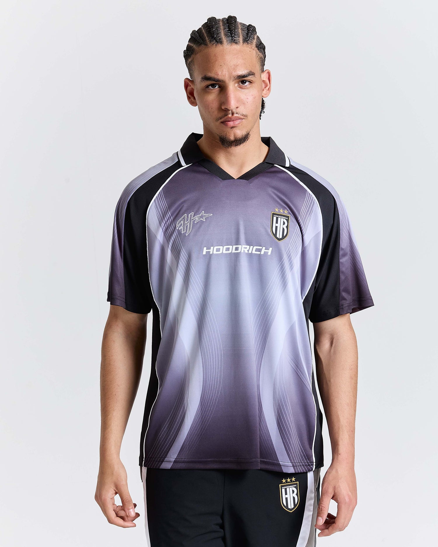 Glide Home Football Kit Shirt - Black