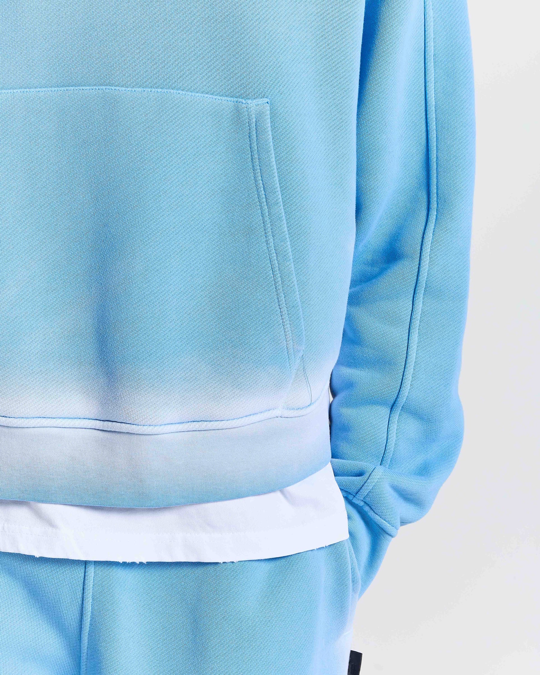 Men's Ghost Boxy Fit Hoodie - Blue