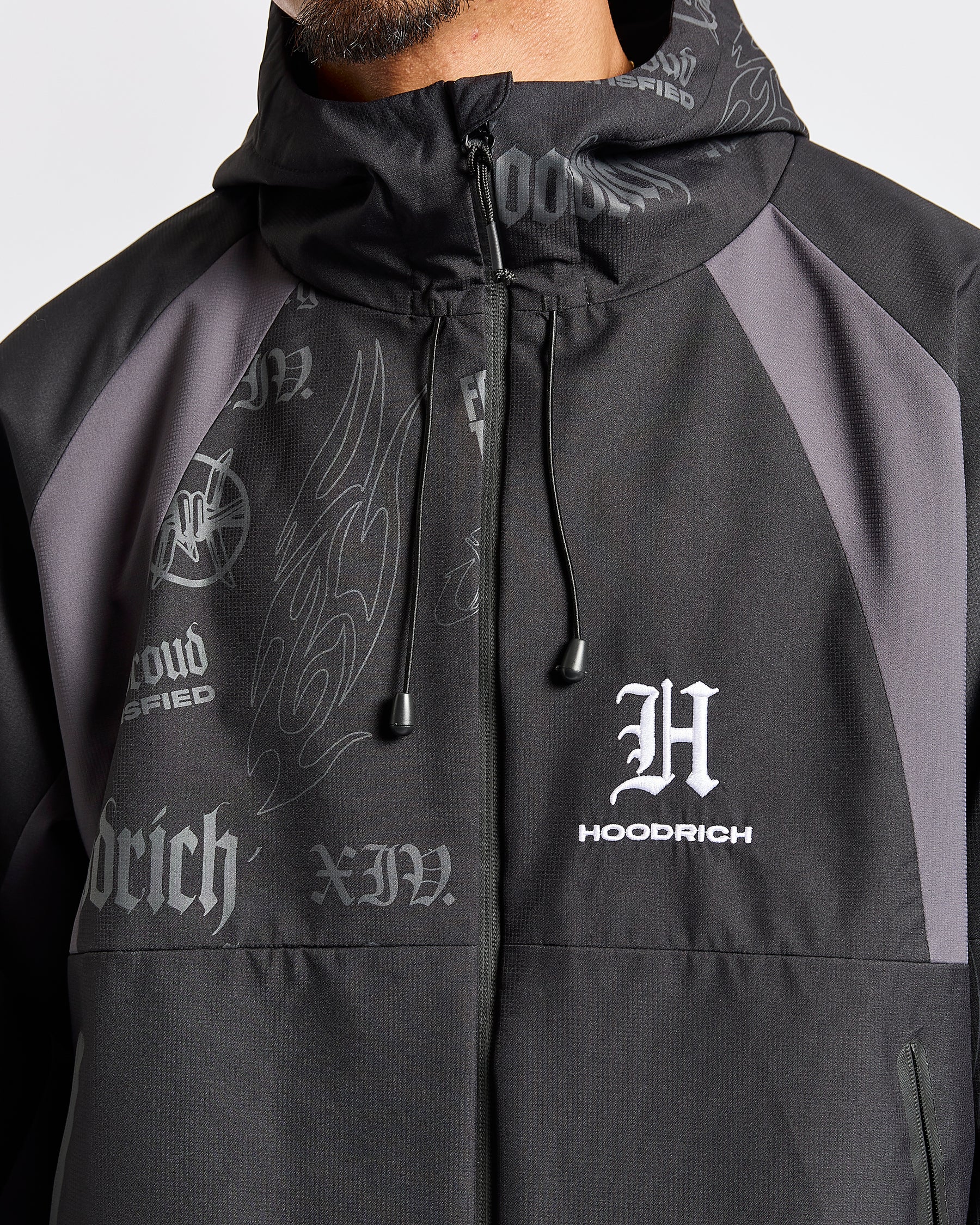 Chroma Shell Jacket - Black/White