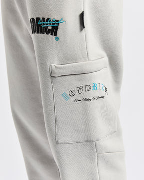 Heat Jogger - Light Grey/Black/Blue