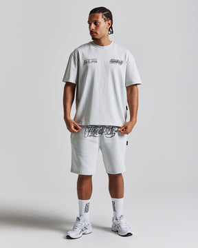 Legacy Oversized Shorts - Light Grey