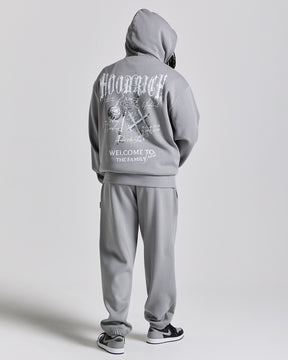 Rite Oversized Jogger - Grey/White