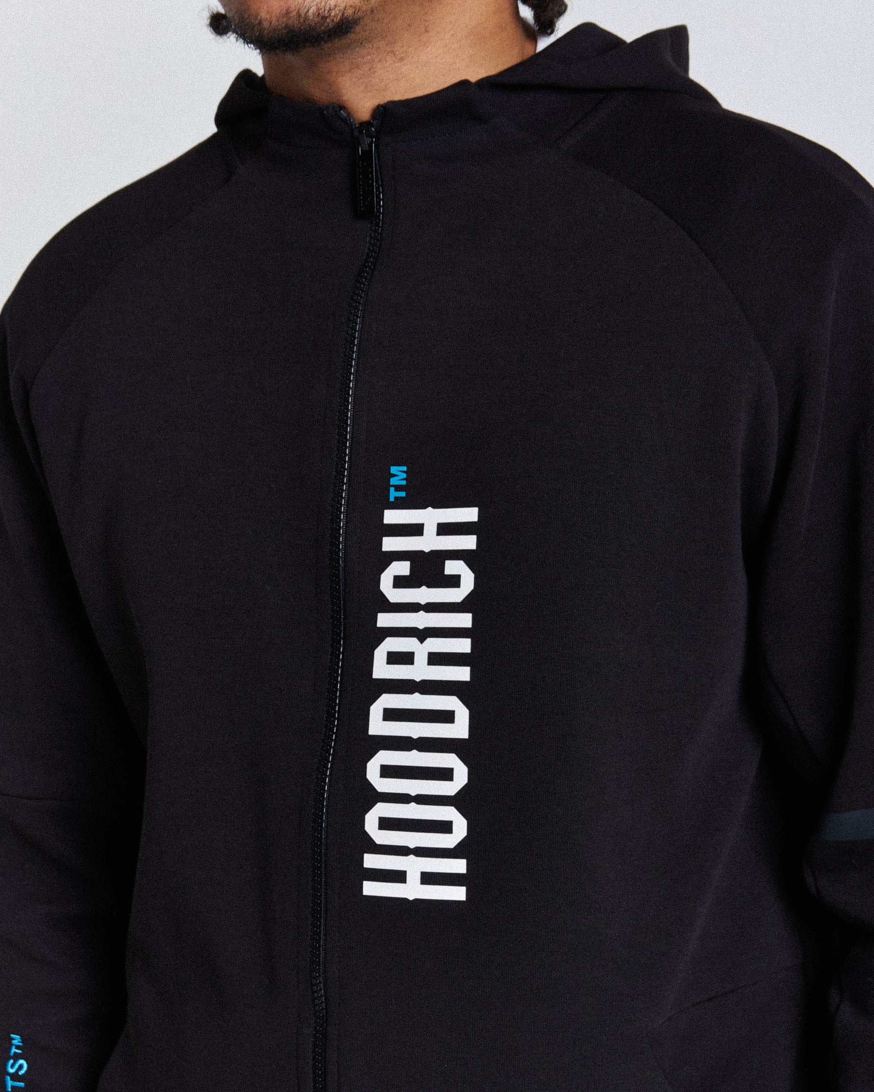 Circuit Hoodie - Black/White/Blue