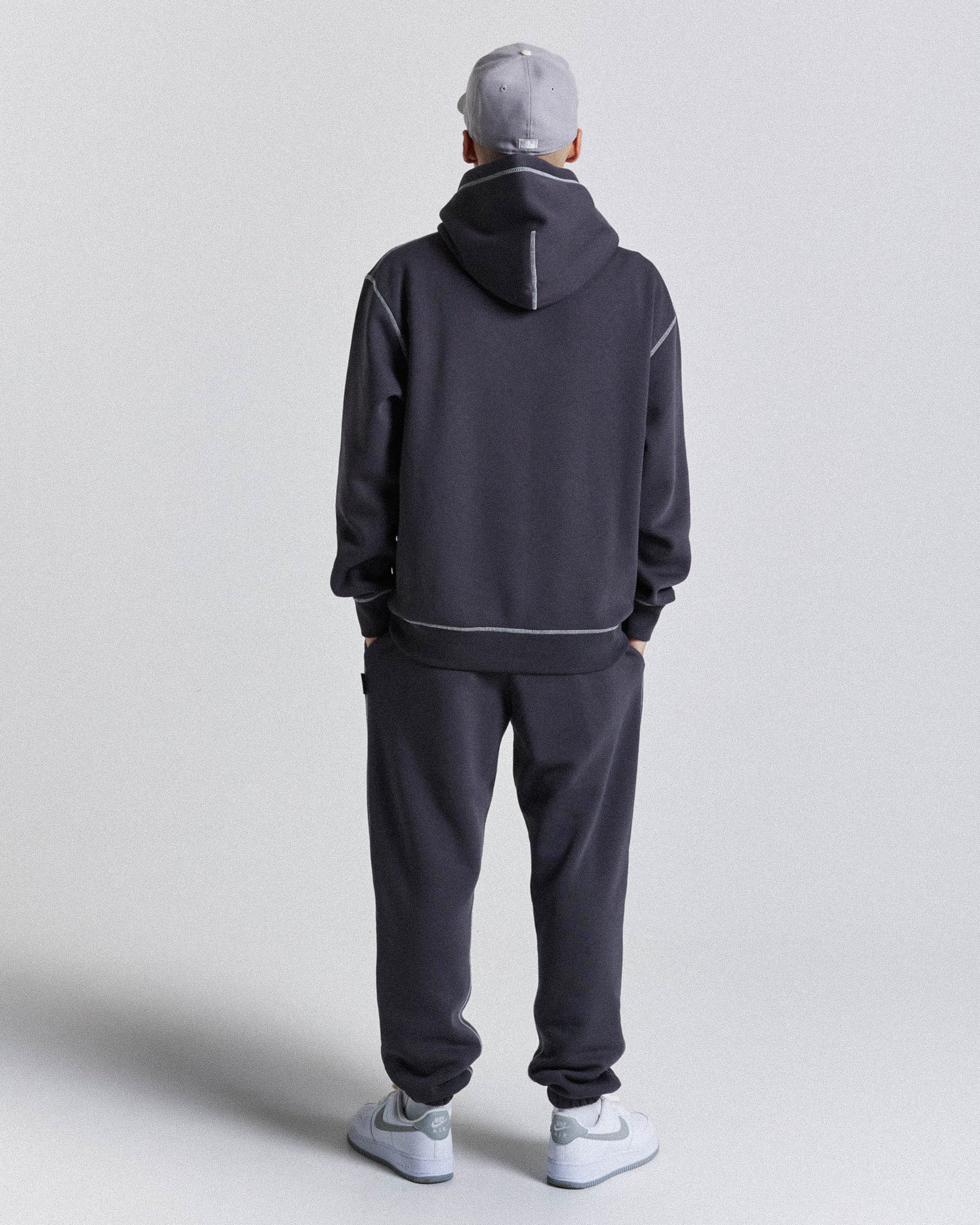 Wandal Hoodie - Grey/Black