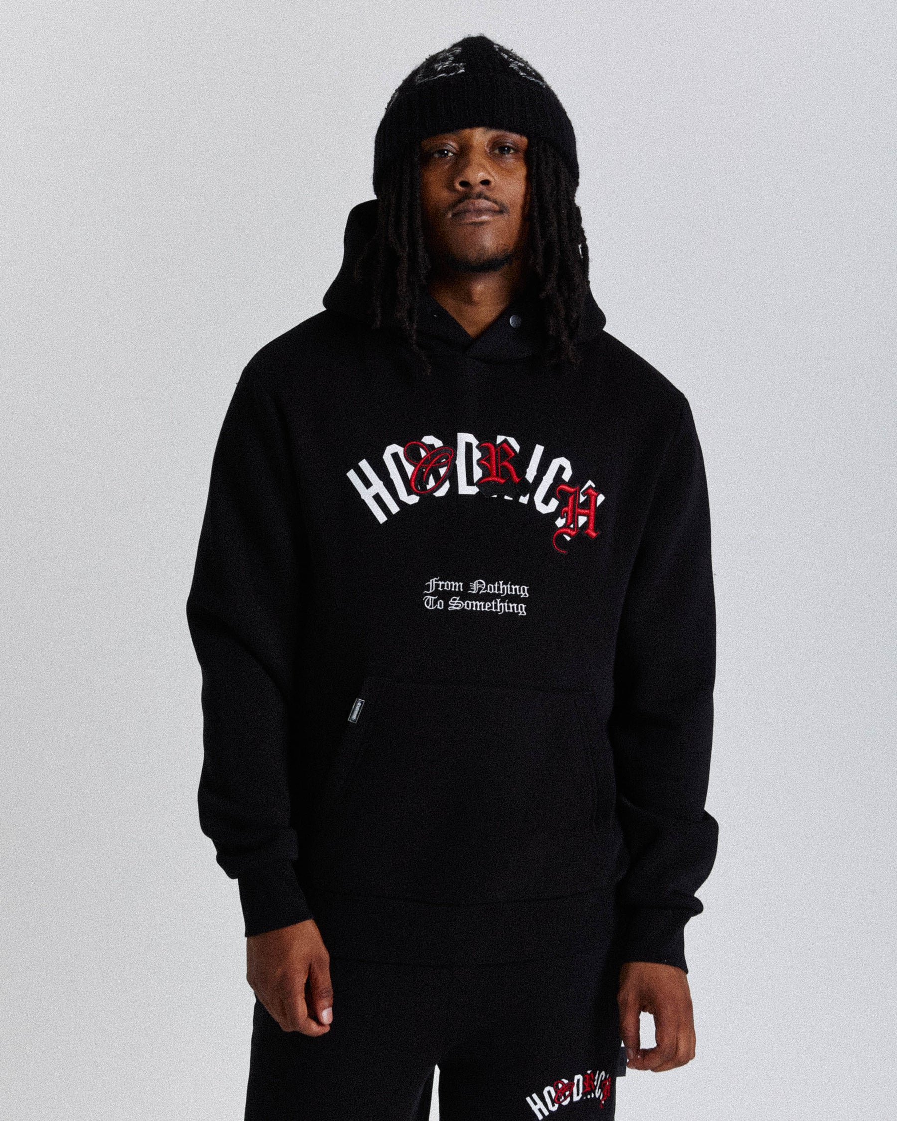 Shadow Hoodie - Black/White/Red