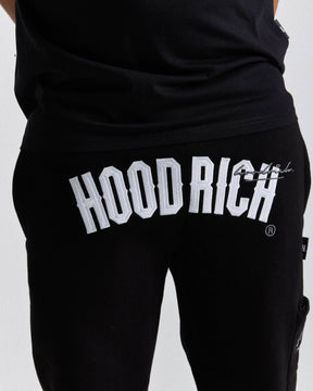 Stature Joggers - Black/White/Grey