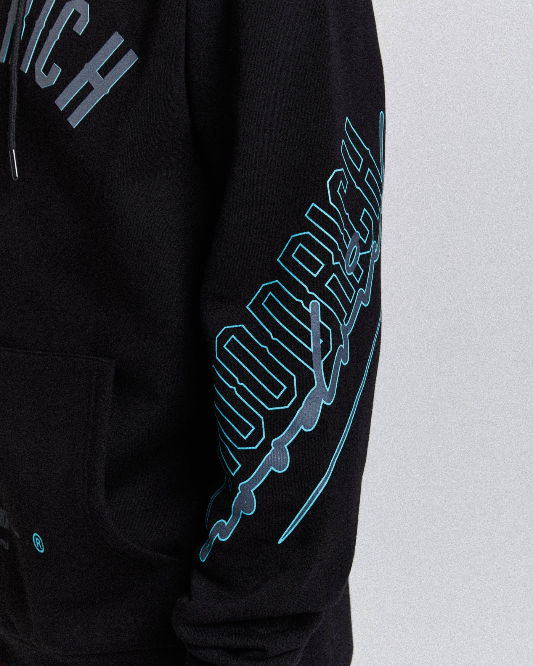 Tycoon Hoodie - Black/Grey/Blue