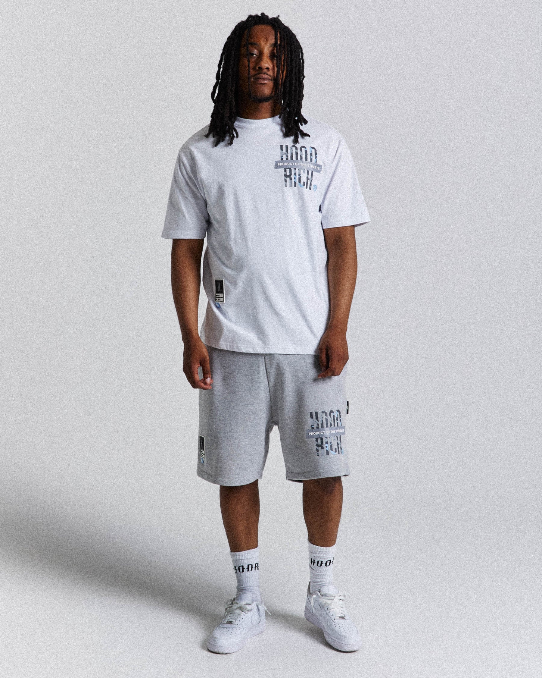 Territory T-Shirt - White/Blue