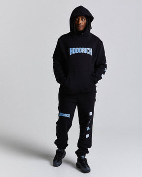 Claw Hoodie - Black/Blue/White