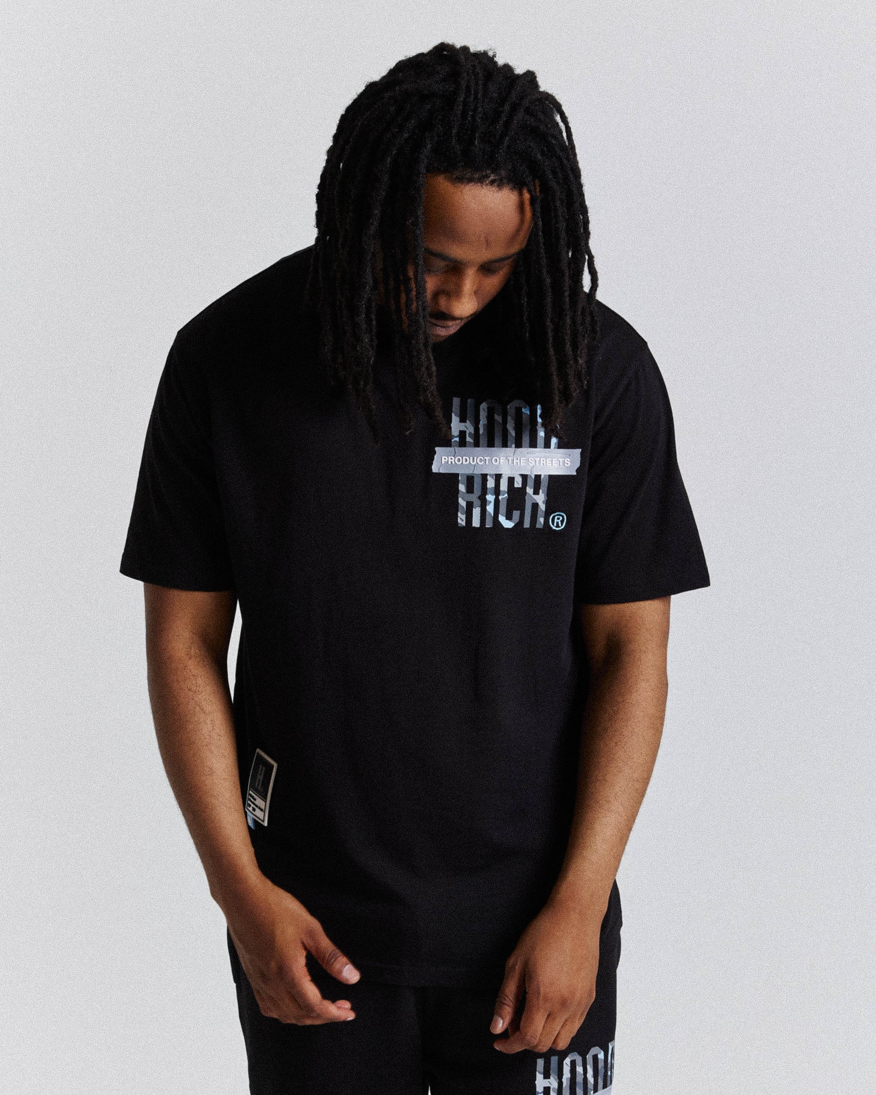 Territory T-Shirt - Black/Camo/Blue