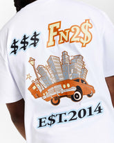 Loony Oversized T-Shirt - White/Black