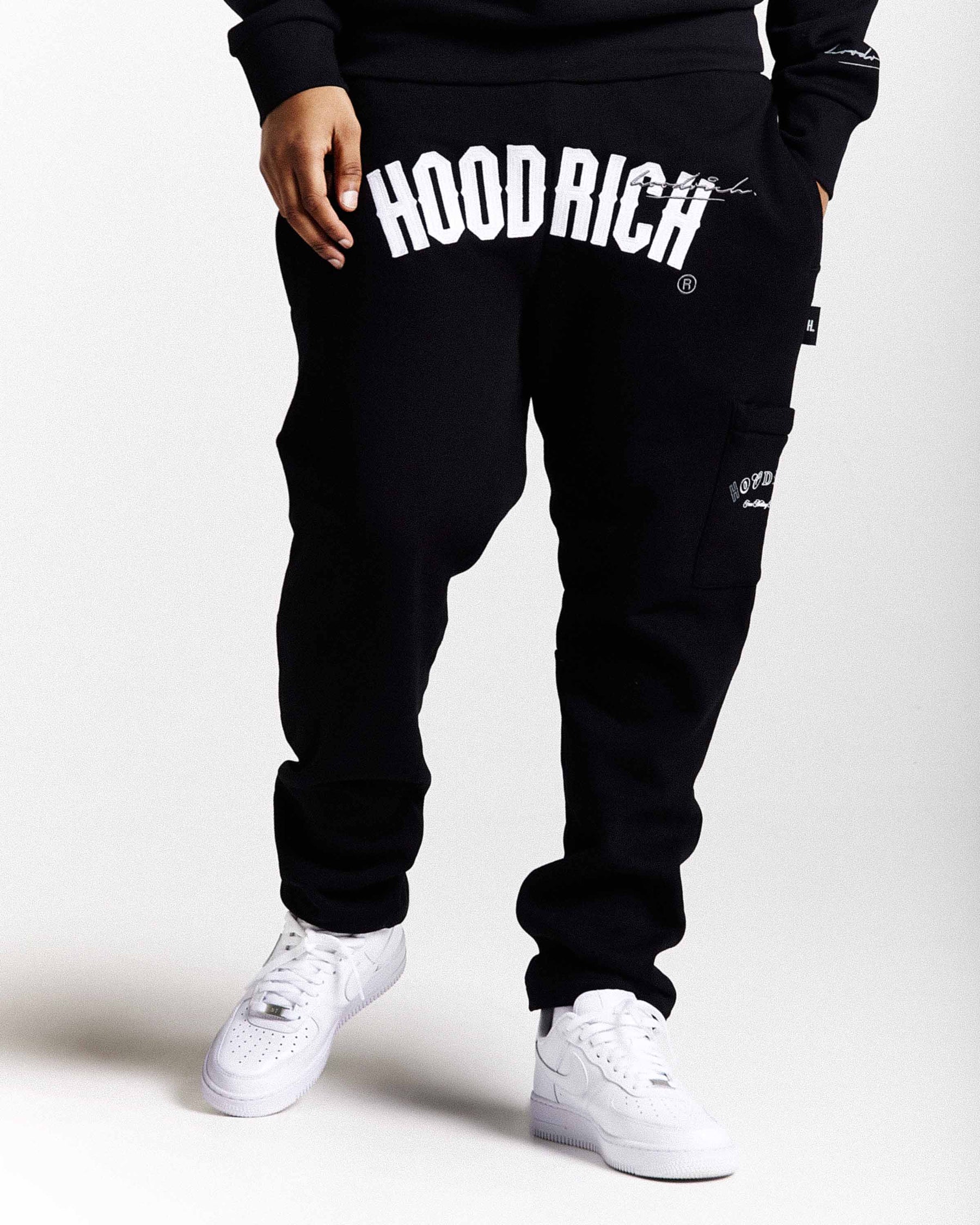 Stature Joggers - Black/White/Grey